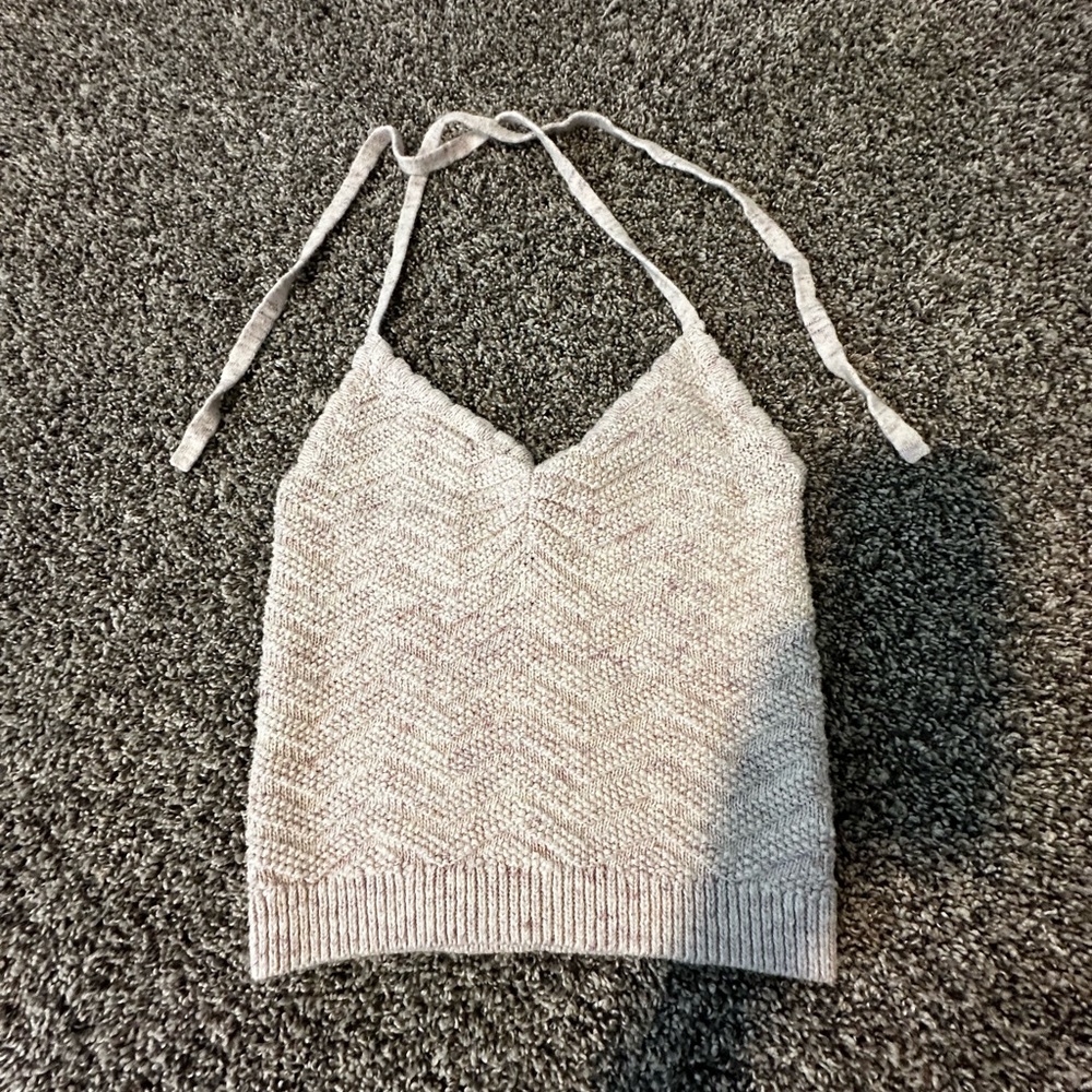 knitted tank top